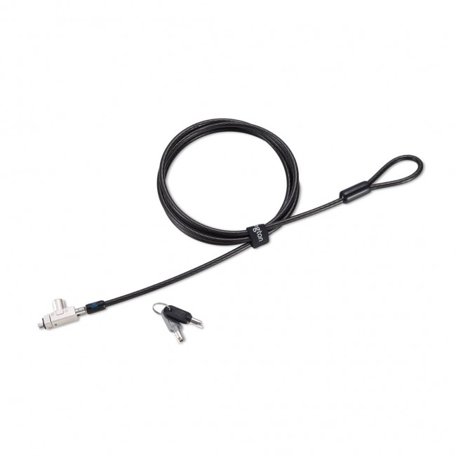 Kensington Slim N17 2.0 Keyed Laptop Lock for Wedge-Shaped Slots