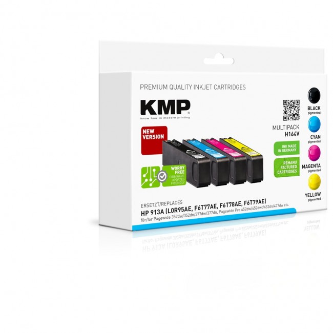 KMP 1750,4005 toner cartridge 4 pc(s) Compatible Black, Cyan, Magenta, Yellow