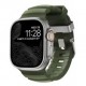 Nomad Rocky Point Band Natural Leather, Titanium