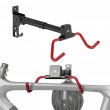 Maclean Horizontal Wall-Mounted Bike Rack, Steel, Max. Load 30 kg, Adjustable Angle, MC-172