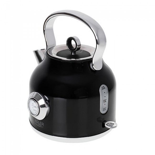 Adler AD 1346B electric kettle 1.7 L 2200 W Black, Metallic Adler AD 1346B electric kettle 1.7 L 2200 W Black, Metallic