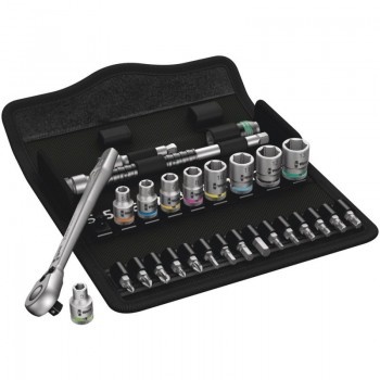 Socket wrench set 1/4'' ZYLKOP, 28 pcs.