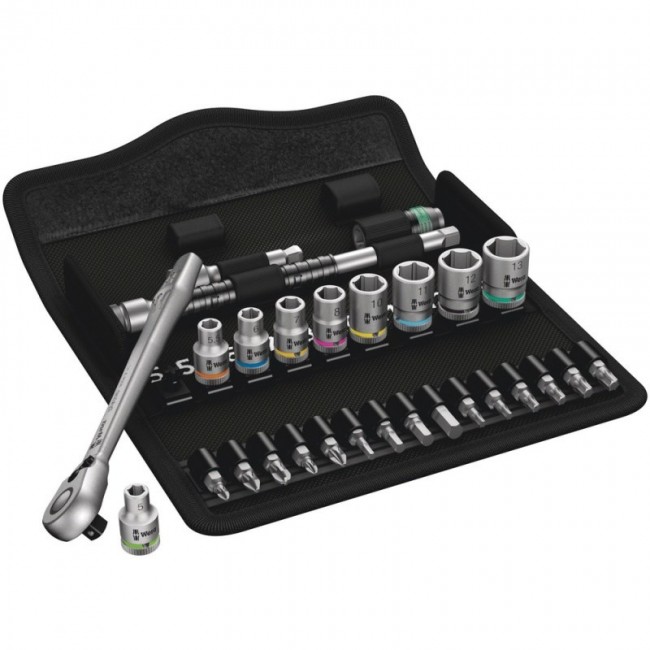 Socket wrench set 1/4'' ZYLKOP, 28 pcs.