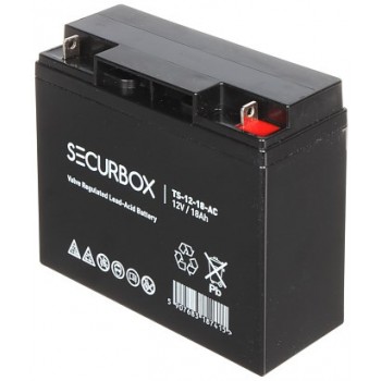Battery 12V/18Ah Securbox
