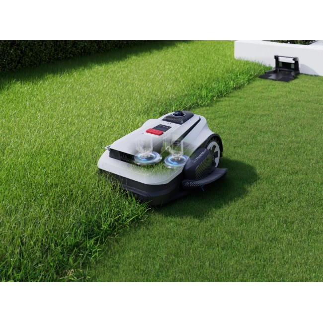 Ecovacs GOAT A1600 LiDAR PRO EU Robotic lawn mower Battery Black, White