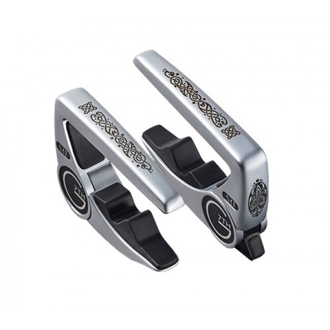 G7th Performance 3 Silver Celtic Special Edition profesjonalny kapodaster z celtyckim grawerem