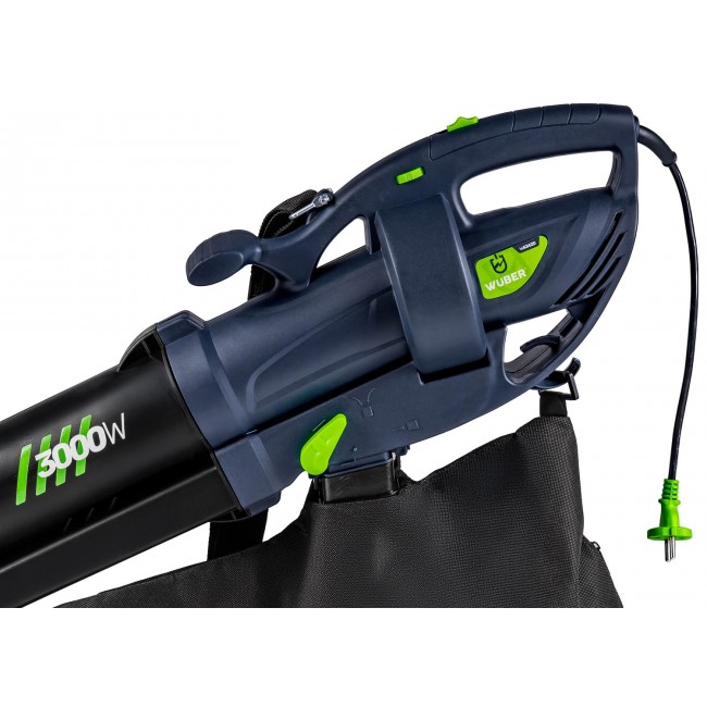 Electric leaf blower 3000 W with shredder 10:1 W43420 WUBER