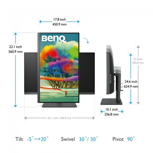 BenQ Monitor PD2705U 27