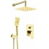 Concealed shower set