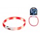 HILTON LED silicone 1.4x0.8x40 cm with USB - dog collar HILTON LED silicone 1.4x0.8x40 cm with USB - dog collar