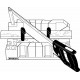 Stanley 1-20-600 hand saw Black, Yellow Stanley 1-20-600 hand saw Black, Yellow