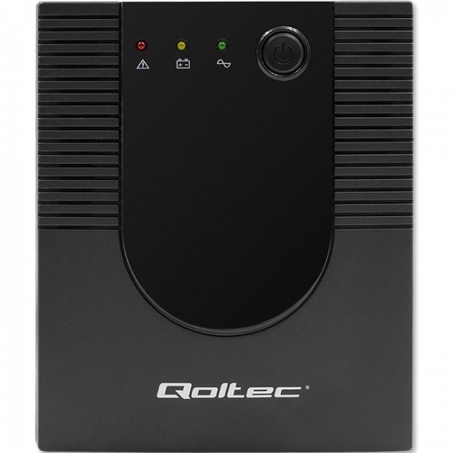 Qoltec 53775 Uninterruptible power supply Line Interactive | Monolith | 1200VA | 720W Qoltec 53775 Uninterruptible power supply Line Interactive | Monolith | 1200VA | 720W