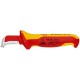 Knipex 98 55 SB utility knife Red, Yellow Fixed blade knife Knipex 98 55 SB utility knife Red, Yellow Fixed blade knife