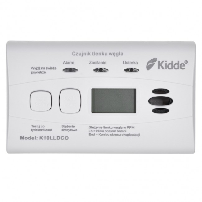 K10LLDCO KIDDE CARBON MONOXIDE AND CARBON MONOXIDE DETECTOR K10LLDCO KIDDE CARBON MONOXIDE AND CARBON MONOXIDE DETECTOR