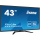 iiyama ProLite X4373UHSU-B1 computer monitor 108 cm (42.5 iiyama ProLite X4373UHSU-B1 computer monitor 108 cm (42.5