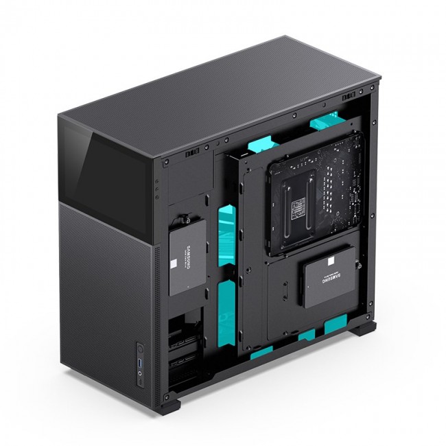 Jonsbo D41 MESH Screen ATX Case, Tempered Glass - black