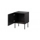 Cama Bedside table 2 pcs ISLA 44,5x40x59 black matt Cama Bedside table 2 pcs ISLA 44,5x40x59 black matt