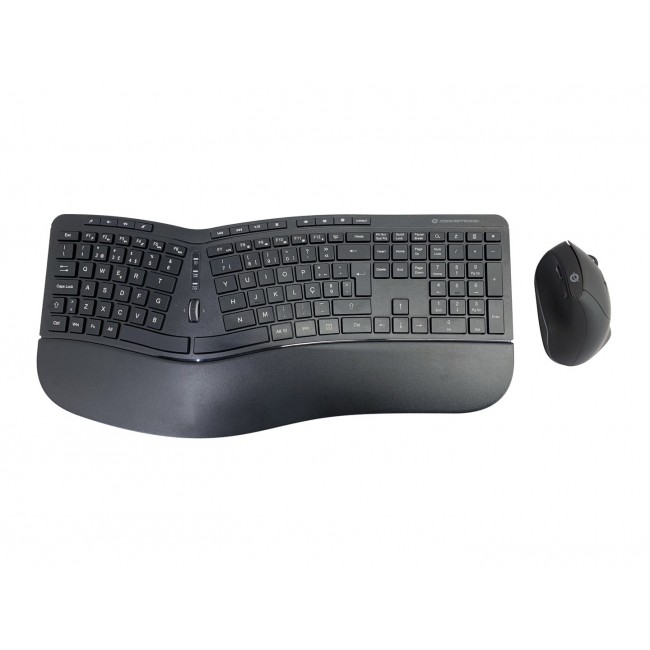 Conceptronic ORAZIO ERGO Wireless Ergonomic Keyboard & Mouse Kit, Portuguese layout Conceptronic ORAZIO ERGO Wireless Ergonomic Keyboard & Mouse Kit, Portuguese layout