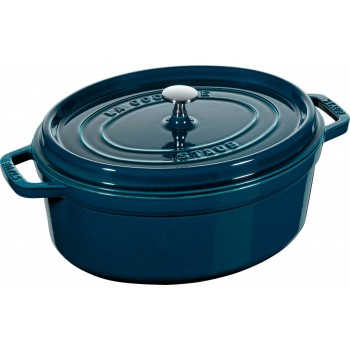 STAUB LA COCOTTE Garnek eliwny owalny 6.7 ltr, La Mer