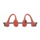 Shokz OpenSwim Pro Red wireless bone conduction headphones