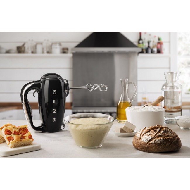 Smeg 50's Style Hand mixer HMF01BLEU Black
