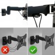 Maclean MC-503B monitor mount