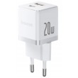 Baseus Palm Universal White AC Fast charging Indoor Baseus Palm Universal White AC Fast charging Indoor