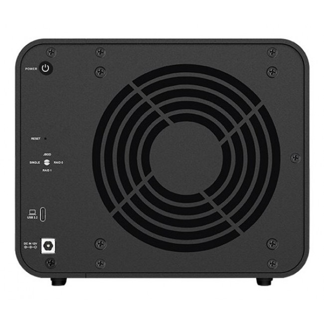 TerraMaster D8 HYBRID disk array Desktop Black TerraMaster D8 HYBRID disk array Desktop Black
