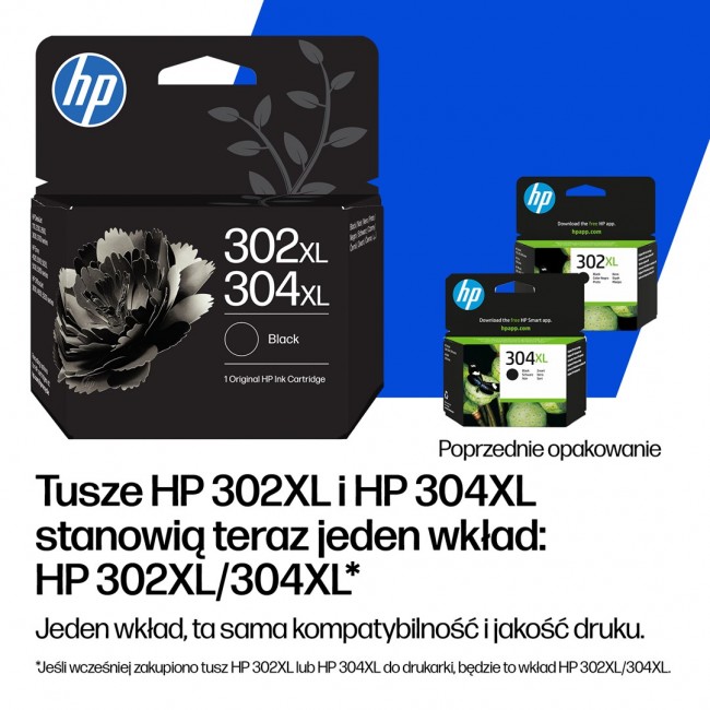 HP 302XL/304XL Tri-color Original Ink Cartridge