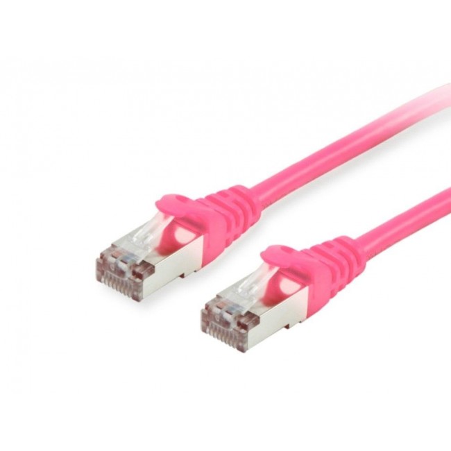 Equip Cat.6 S/FTP Patch Cable, 40m, Pink Equip Cat.6 S/FTP Patch Cable, 40m, Pink