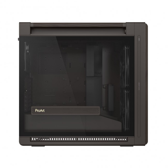 ASUS ProArt PA602 Wood Edition Retro Brown - Tempered Glass Panel Midi Tower