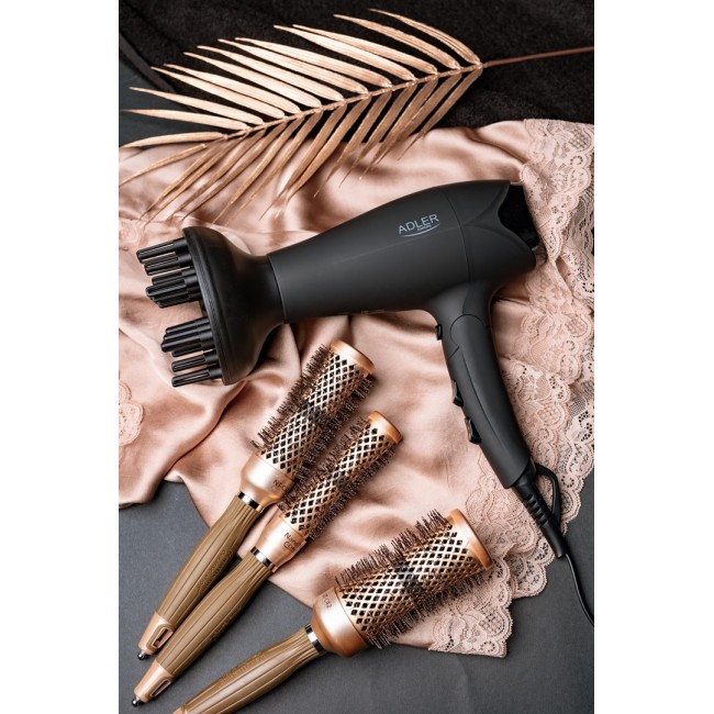Adler AD 2267 hair dryer Black, 2500 W
