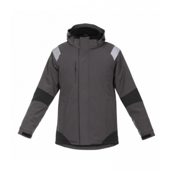 JACKET SOFTSHELL ATLANTA BLACK/GREY XL