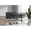 Desk mount for 3 monitors 10-27