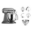 KitchenAid 5KSM175PSEMS Artisan food processor 300 W 4.8 L Silver