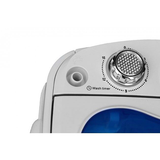 Adler AD 8051 washing machine Top-load 3 kg Blue, White