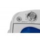 Adler AD 8051 washing machine Top-load 3 kg Blue, White