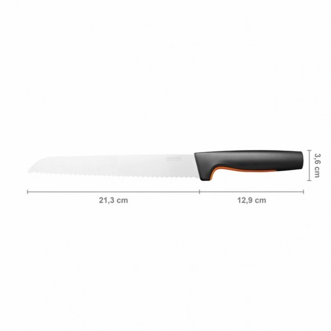 Fiskars 1057538 kitchen knife Stainless steel 1 pc(s) Bread knife Fiskars 1057538 kitchen knife Stainless steel 1 pc(s) Bread knife