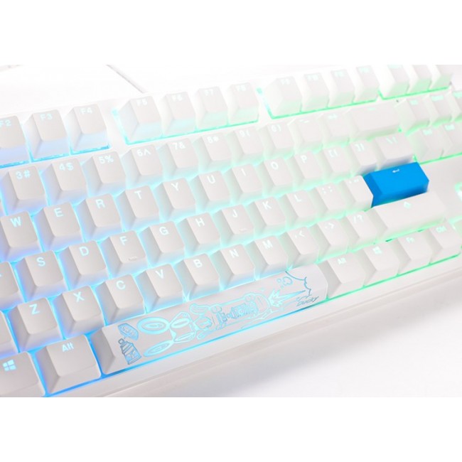 Ducky One 2 RGB TKL keyboard Universal USB White Ducky One 2 RGB TKL keyboard Universal USB White