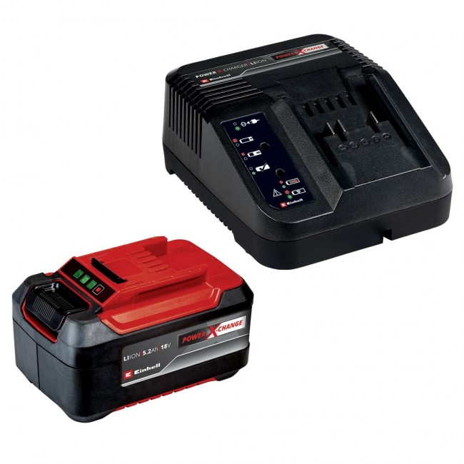 Einhell starter set 18V 5.2Ah with charger Einhell starter set 18V 5.2Ah with charger