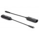 CLUB3D CAC-1421 cable gender changer USB Type-A RJ45 Black