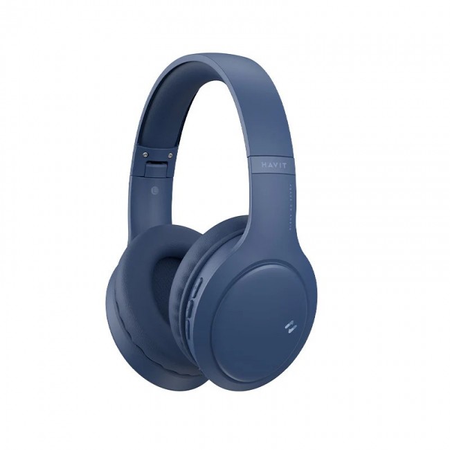 Havit H633BT - wireless on-ear headphones, blue Havit H633BT - wireless on-ear headphones, blue