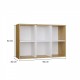 MALAX MINI 2X3 ARTISAN/WHITE BOOKCASE MALAX MINI 2X3 ARTISAN/WHITE BOOKCASE