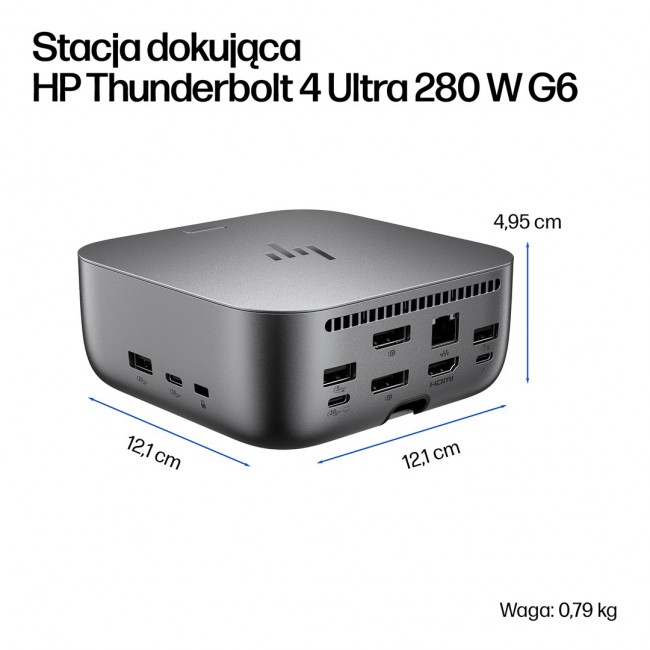 HP Thunderbolt 4 Ultra 280W G6 Dock HP Thunderbolt 4 Ultra 280W G6 Dock