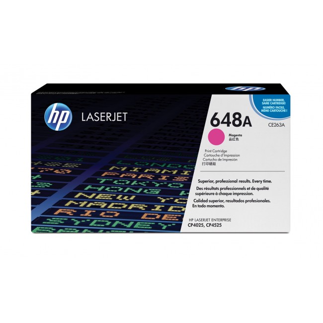 HP 648A Magenta Original LaserJet Toner Cartridge HP 648A Magenta Original LaserJet Toner Cartridge
