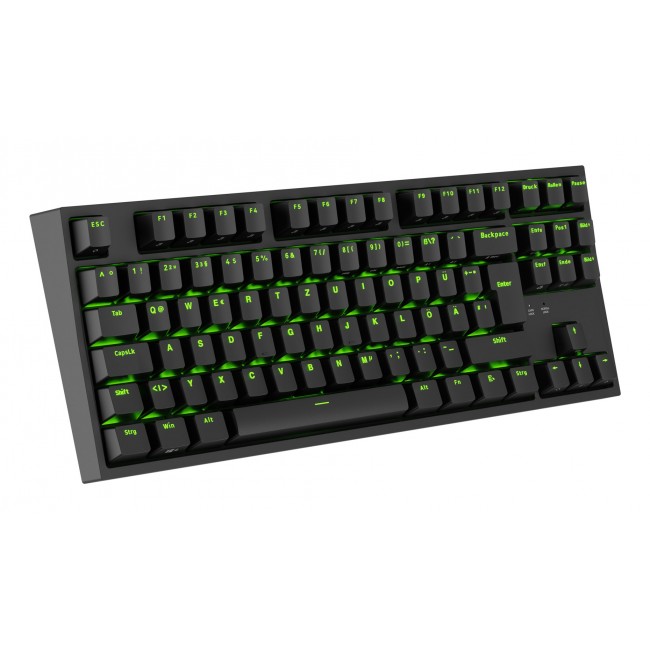 GENESIS Thor 404 TKL keyboard Gaming USB QWERTZ German Black