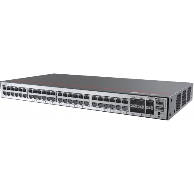 Huawei CloudEngine S5735-L48T4XE-A-V2 Managed L3 Gigabit Ethernet (10/100/1000) 1U Black, Silver Huawei CloudEngine S5735-L48T4XE-A-V2 Managed L3 Gigabit Ethernet (10/100/1000) 1U Black, Silver
