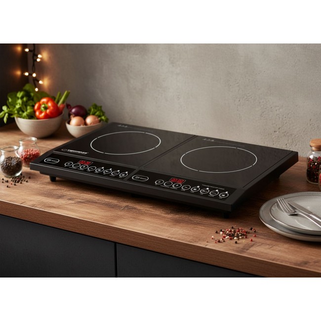 Esperanza EKH008 hob Black Countertop Zone induction hob 2 zone(s)