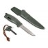 Camping Knife FireKnife - sage green