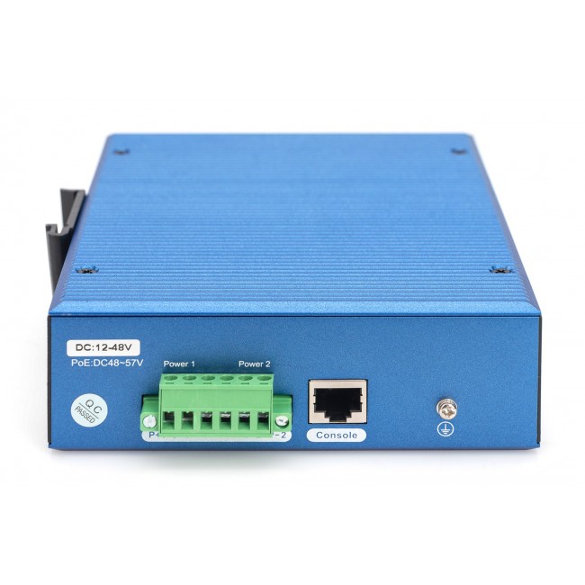 Digitus Industrial 8 + 4 10G uplink port L3 managed Gigabit Ethernet PoE switch Digitus Industrial 8 + 4 10G uplink port L3 managed Gigabit Ethernet PoE switch